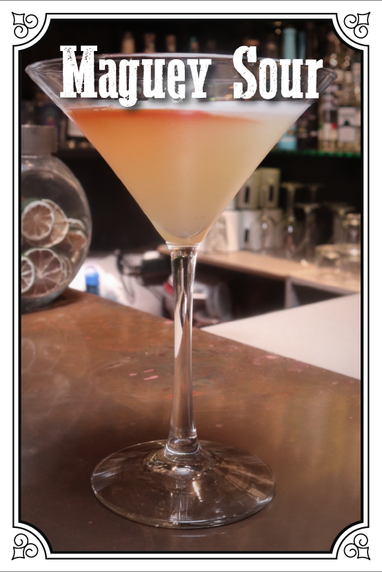 Mezcal Monte Lobos Espadin, Licor De Manzana, Jarabe De Agave, Clara De Huevo, Limón $140.00mxn