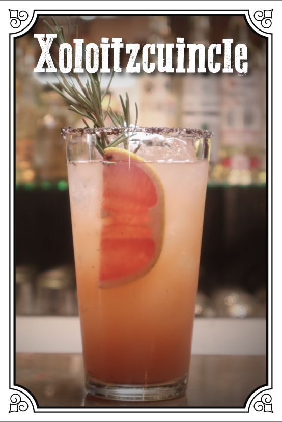 Mezcal Espadin, Jugo De Toronja, Romero, Jarabe De Agave, Limón $140.00 mxn