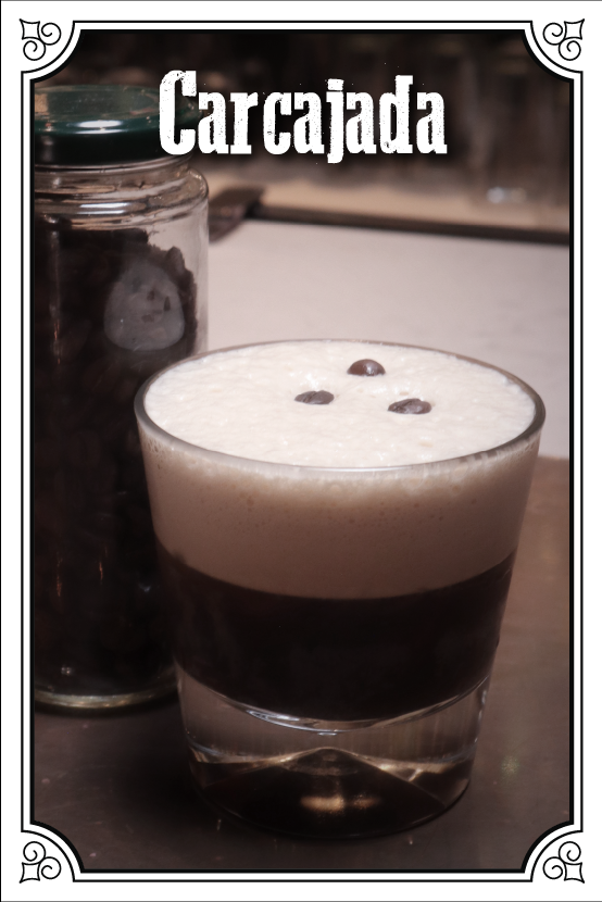 Mezcal Espadin, Jarabe De Piloncillo y Canela, Café $145.00mxn