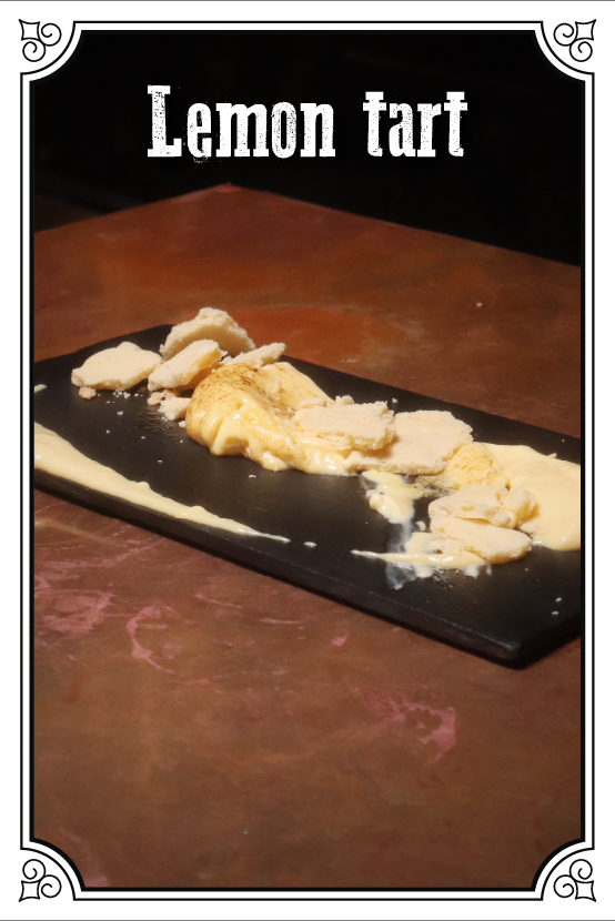 Broken Lemon Tart $75.00mxn
