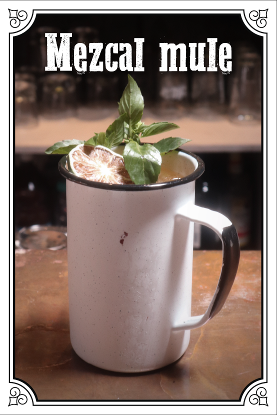 Mezcal Espadin, Fernet, Ginger Beer, Jengibre,  Jarabe De Agave, Limón $165.00